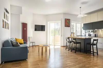 Image de Moderno Flat 2 Matrimoniali e 2 Bagni con Balcone