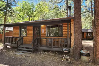 Image de Lakefront! Pet-friendly Cabin with Cozy Fireplace- The Piñon Cabin