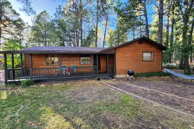 Image de On the Lake! Ponderosa Cabin at Lazy Oaks Resort
