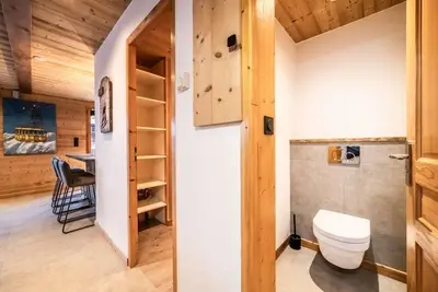 Image de Rez-de-chaussée, télévision, 70m², Morzine