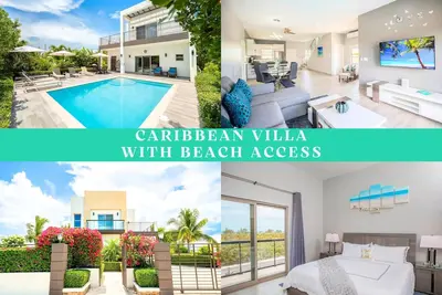 Image de Caribbean Villa with Pool and Beach Access