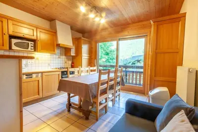 Image de Balcon, parking, télévision, 60m², Morzine