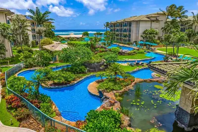 Image de Waipouli G203 Beachfront Resort! Pool, Slides & Ac