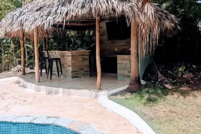 Beautiful Tiki Bar Villa