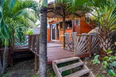 Bungalow la Kabane Créole Plage Anse Gros Sable