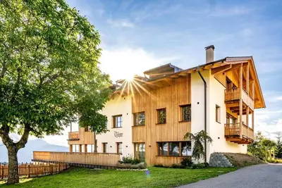 Image de Appartement de vacances \"Tschitthof Andl\" avec vue sur les montagnes, terrasse partagée et Wi-Fi